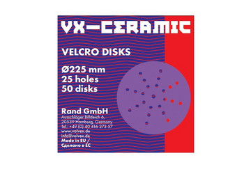VX-Ceramic, 25 Отверстий, 225мм