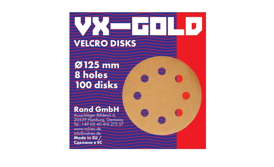 VX-Gold, 8 Отверстий, 125мм